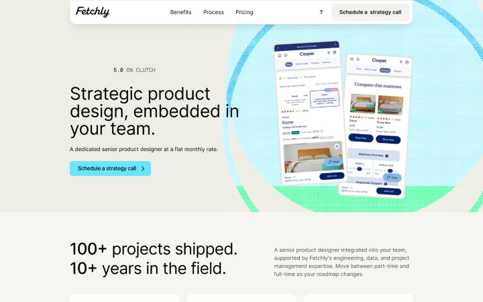 Service page