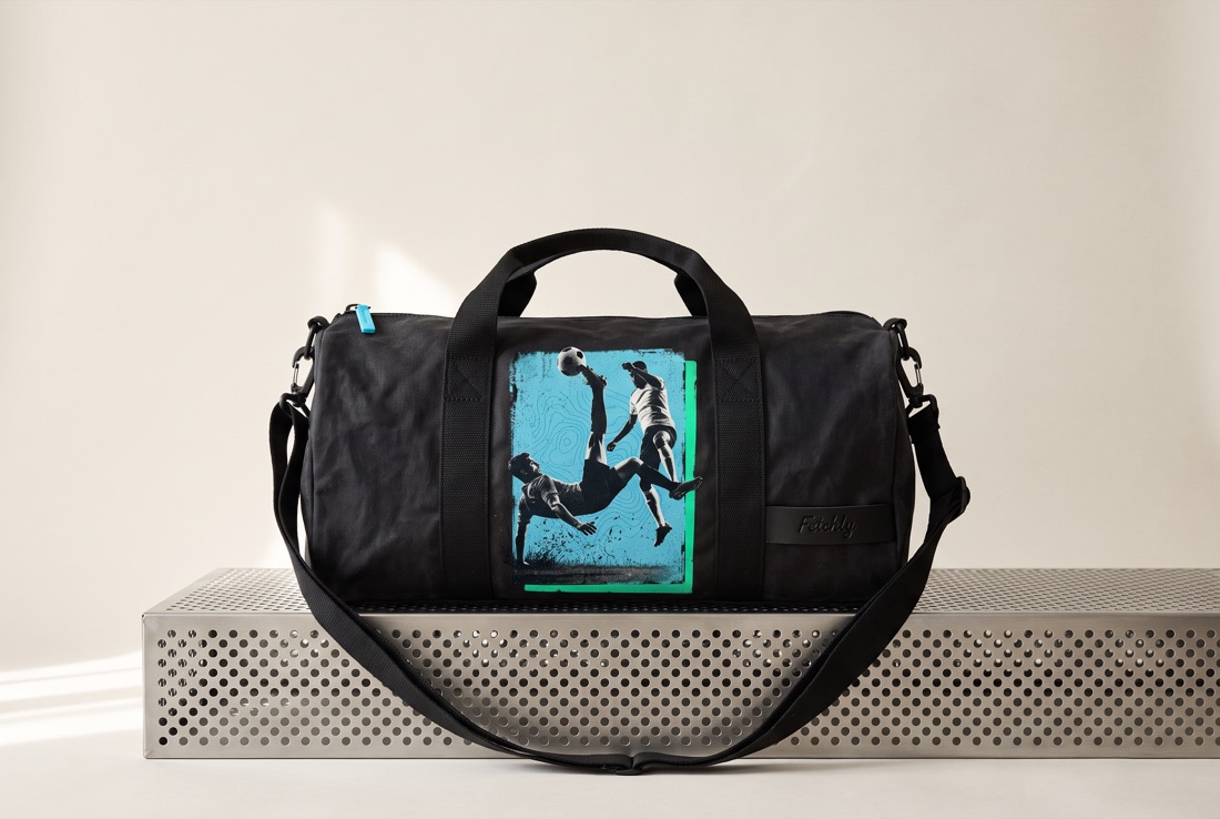 Duffel, runners print