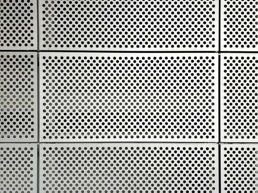 Perforated steel