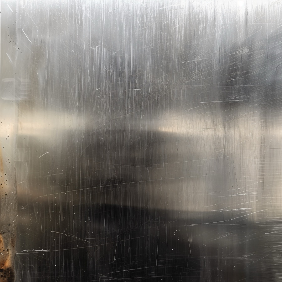 Brushed steel